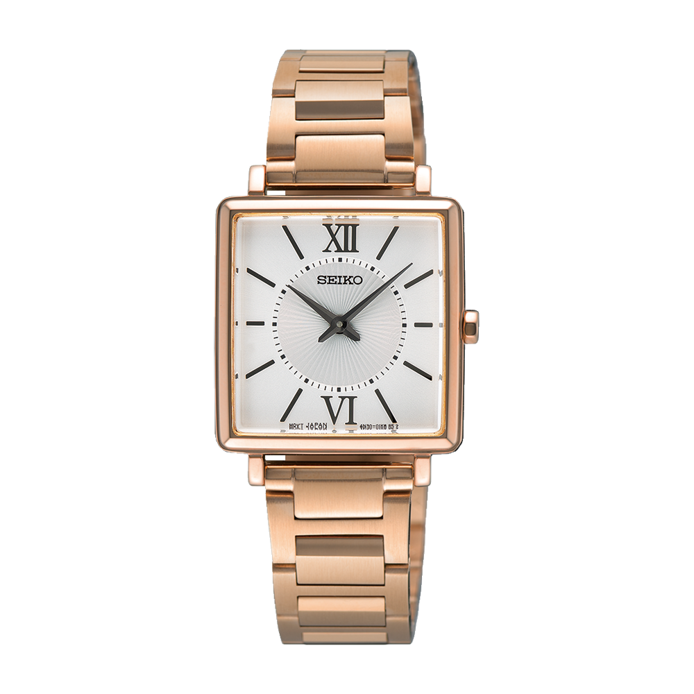 Seiko Rectangle Rose Gold Ladies Watch Phil Peel Jewellers seiko-rectangle-rose-gold-ladies-watch-phil-peel-jewellers