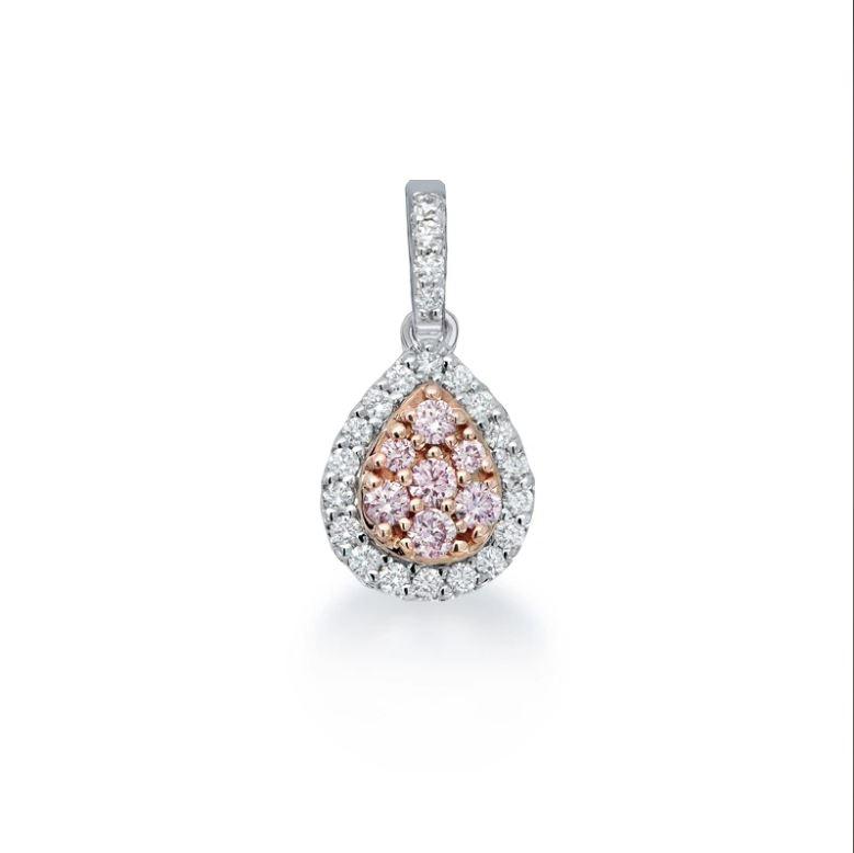 Blush Pink 18ct Argyle Pink Diamond Penelope Pendant Phil Peel