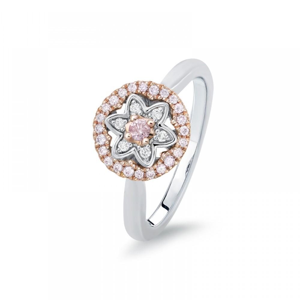 Blush Pink 18ct Argyle Pink Diamond Faith Ring Phil Peel Leading Edge